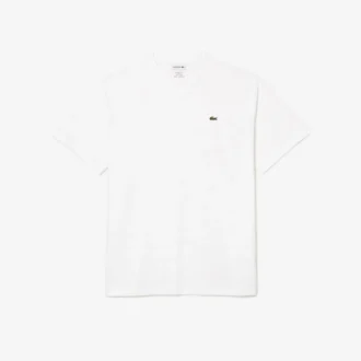 Pima-T-shirt med V-ringning i stor storlek för herr