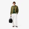 Plagat twill-joggingbyxor för herr Plagat twill-joggingbyxor för herr