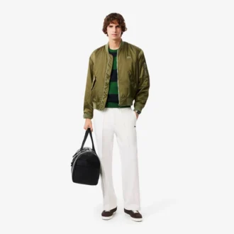 Plagat twill-joggingbyxor för herr Plagat twill-joggingbyxor för herr