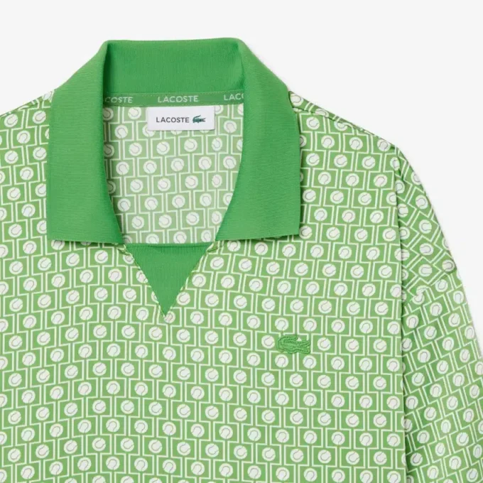 Plisserad pikétröja i satin Plisserad pikétröja i satin