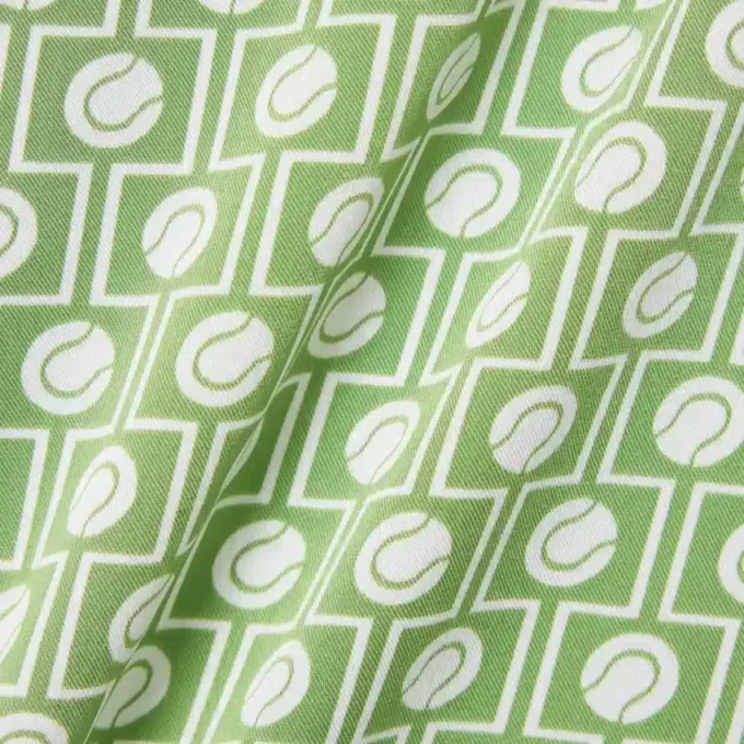 Plisserad pikétröja i satin Plisserad pikétröja i satin