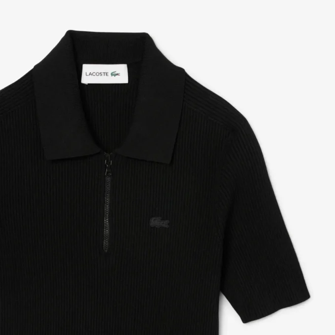 Plisserad polokrage-klänning för dam Plisserad polokrage-klänning för dam