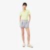 Plisserade bomullsshorts Plisserade bomullsshorts