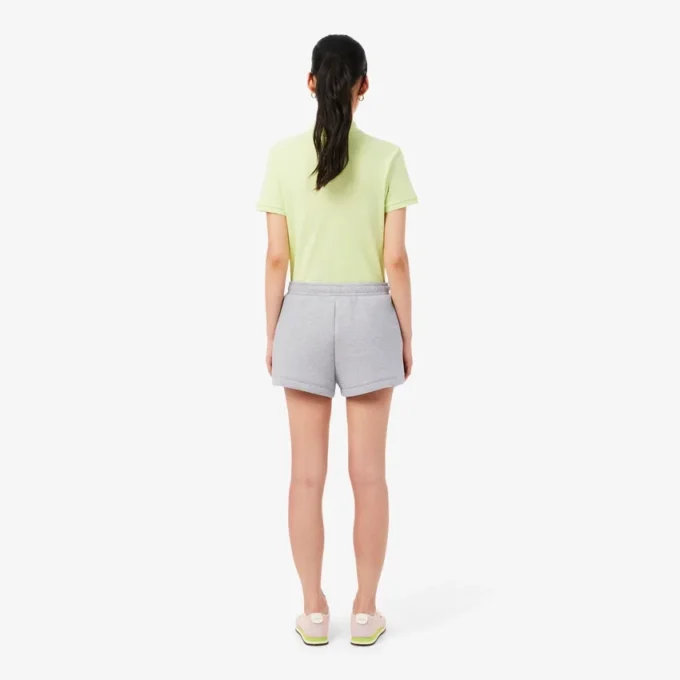 Plisserade bomullsshorts Plisserade bomullsshorts