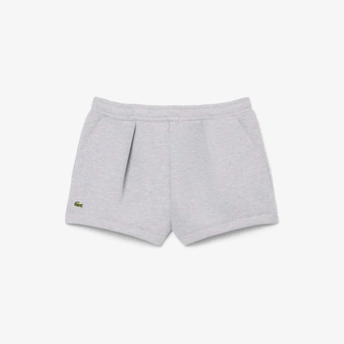 Plisserade bomullsshorts Plisserade bomullsshorts