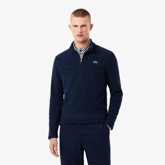 Polarfleece-golftröja med korta dragkedja för herr Polarfleece-golftröja med korta dragkedja för herr