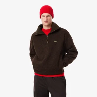 Polarfleece-Sweatshirt med dragkedja för herr