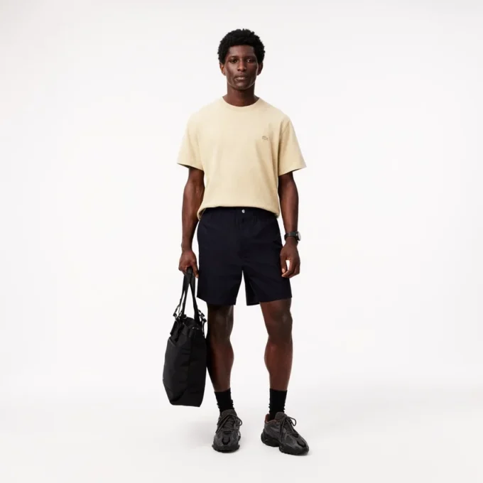 Poplin-shorts i avslappnad passform för herr Poplin-shorts i avslappnad passform för herr