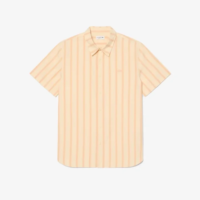 Poplin-skjorta med ränder i regular fit Poplin-skjorta med ränder i regular fit