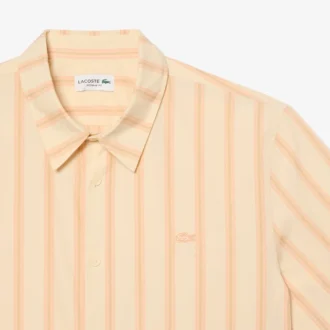 Poplin-skjorta med ränder i regular fit