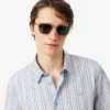 Poplin-skjorta med ränder i regular fit Poplin-skjorta med ränder i regular fit