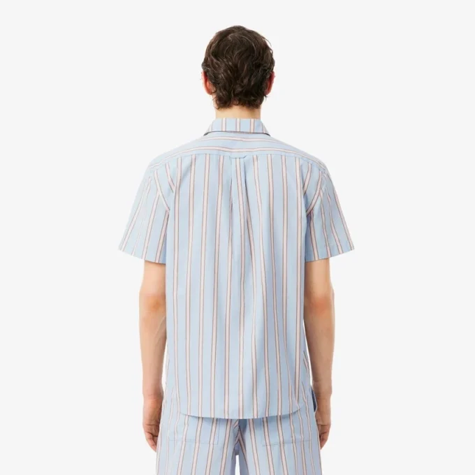 Poplin-skjorta med ränder i regular fit Poplin-skjorta med ränder i regular fit
