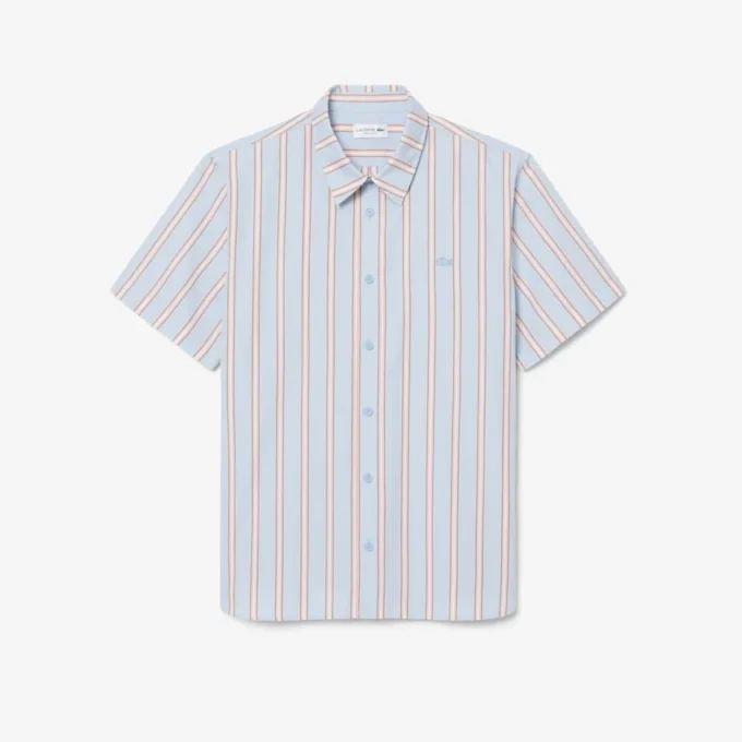 Poplin-skjorta med ränder i regular fit Poplin-skjorta med ränder i regular fit
