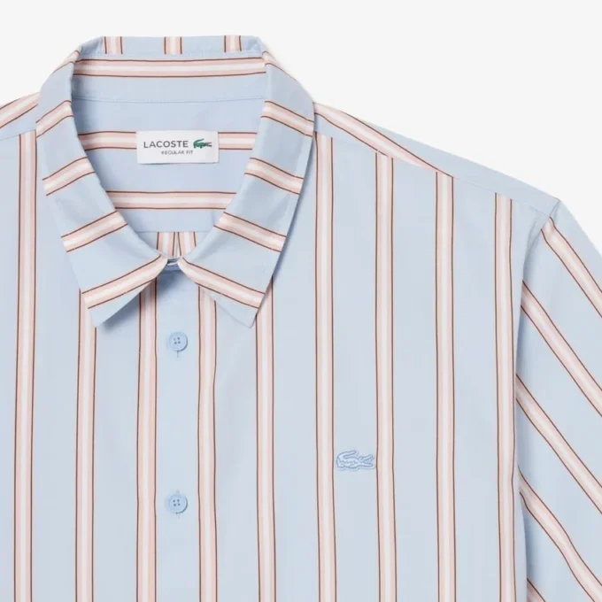 Poplin-skjorta med ränder i regular fit Poplin-skjorta med ränder i regular fit