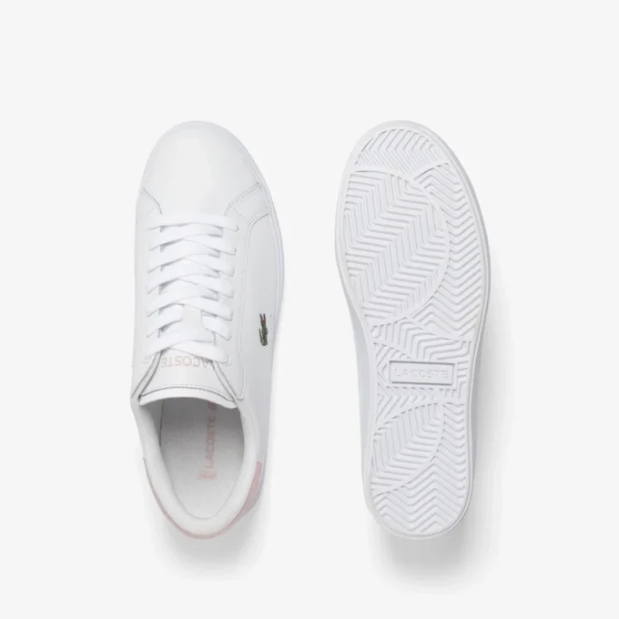 Powercourt Graphic lädersneakers för dam