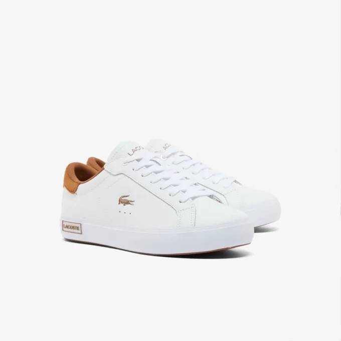 Powercourt lädersneakers för dam