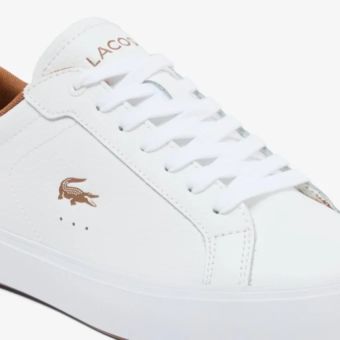 Powercourt lädersneakers för dam