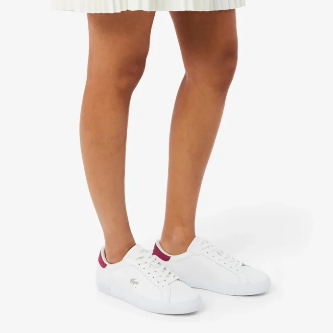 Powercourt lädersneakers för dam