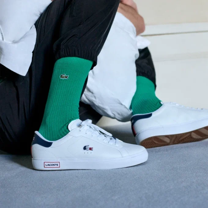 Powercourt lädersneakers för herr