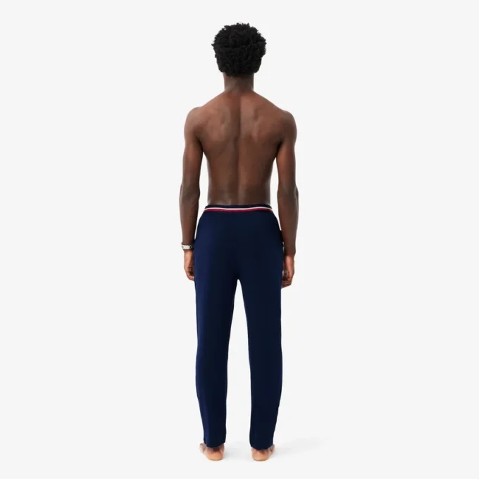 Pyjamasbyxor för herr med flerfärgad midja Pyjamasbyxor för herr med flerfärgad midja