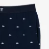 Pyjamasbyxor i tryckt bomull för herr