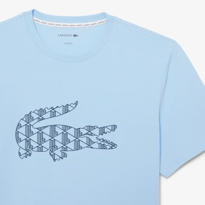 Pyjamaset i jersey med monogram för herr