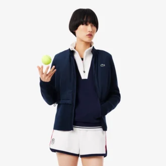 Quiltad tennisjacka med UV-skydd för damer