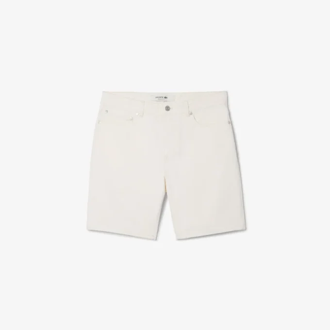 Raka denimshorts för herr