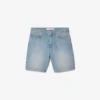 Raka denimshorts för herr