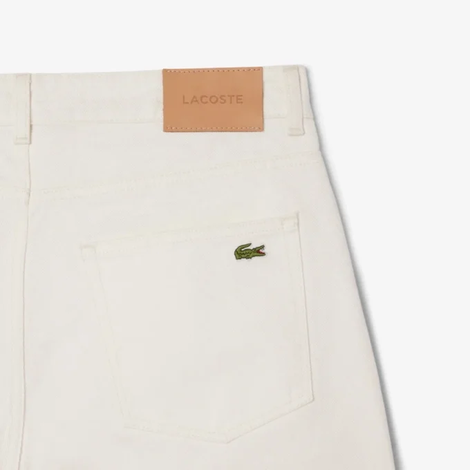 Raka denimshorts för herr