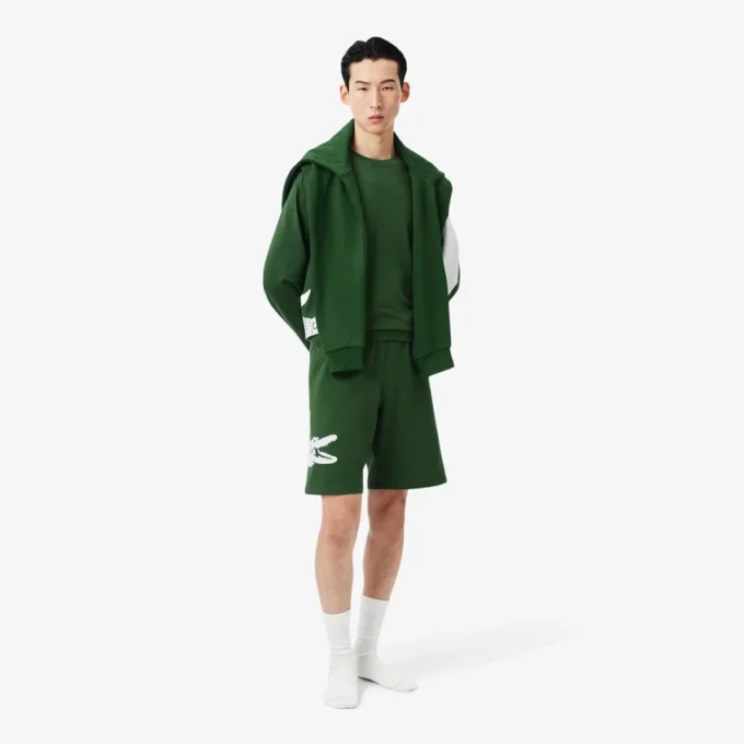 Raka fleece-shorts för hemmet Raka fleece-shorts för hemmet