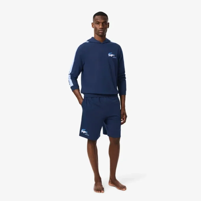 Raka fleece-shorts för män Raka fleece-shorts för män