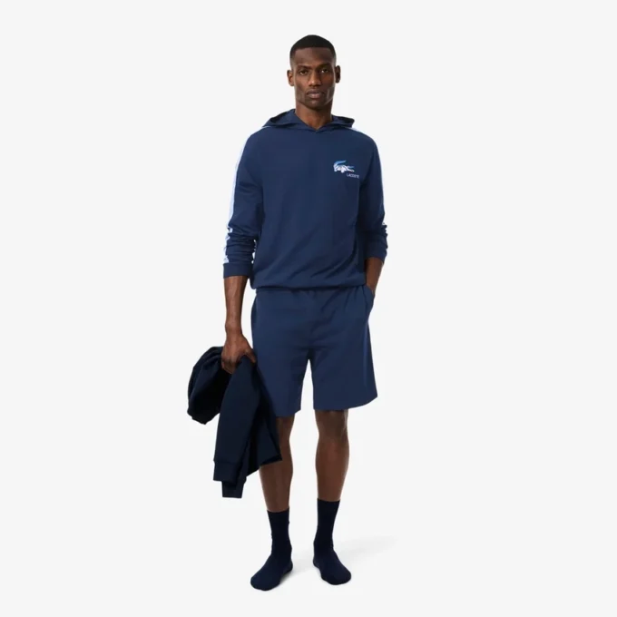 Raka fleece-shorts för män Raka fleece-shorts för män