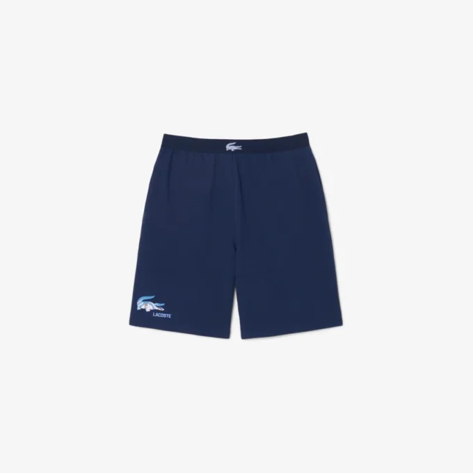 Raka fleece-shorts för män Raka fleece-shorts för män
