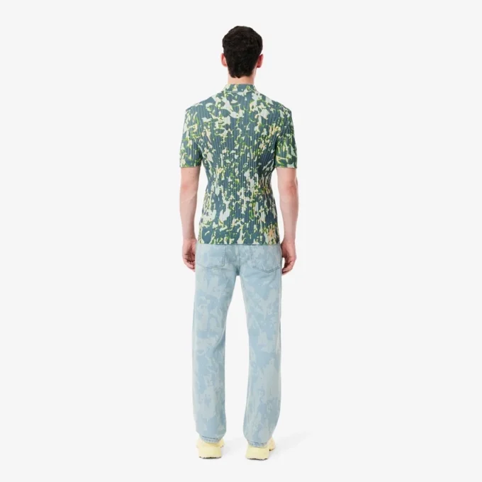 Rakskurna jeans med tryck för herr Rakskurna jeans med tryck för herr
