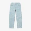 Rakskurna jeans med tryck för herr Rakskurna jeans med tryck för herr