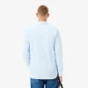 Randig stretchskjorta med knappar i slim fit för herr Randig stretchskjorta med knappar i slim fit för herr