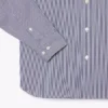 Randig stretchskjorta med knappar i slim fit för herr Randig stretchskjorta med knappar i slim fit för herr