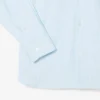 Randig stretchskjorta med knappar i slim fit för herr Randig stretchskjorta med knappar i slim fit för herr