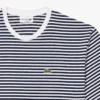Randig T-shirt i tjock bomull för herr Randig T-shirt i tjock bomull för herr