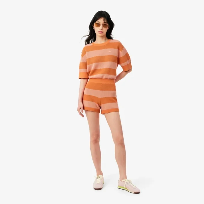 Randiga shorts i mesh