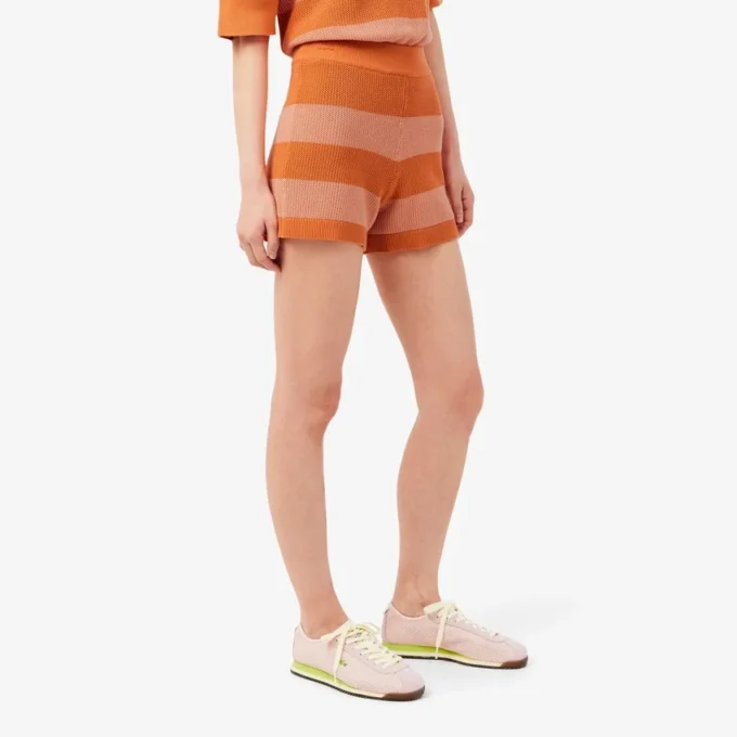 Randiga shorts i mesh