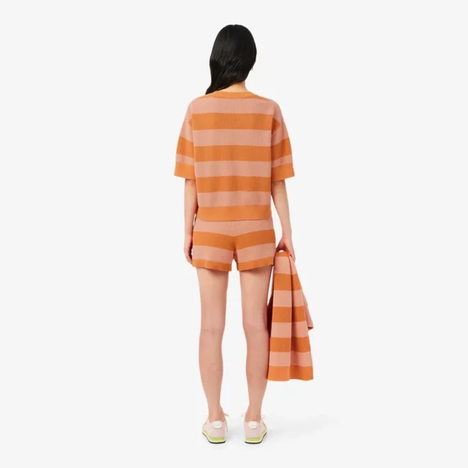 Randiga shorts i mesh