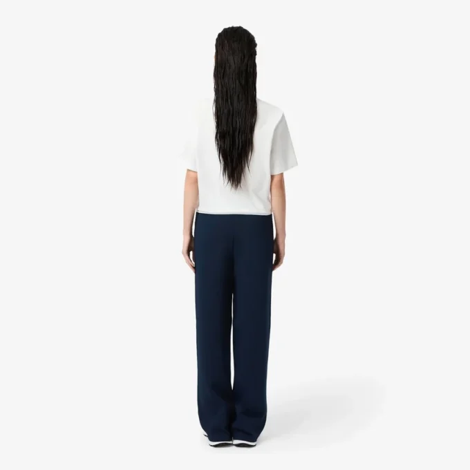 Randiga sweatpants med utsvängda ben för dam Randiga sweatpants med utsvängda ben för dam