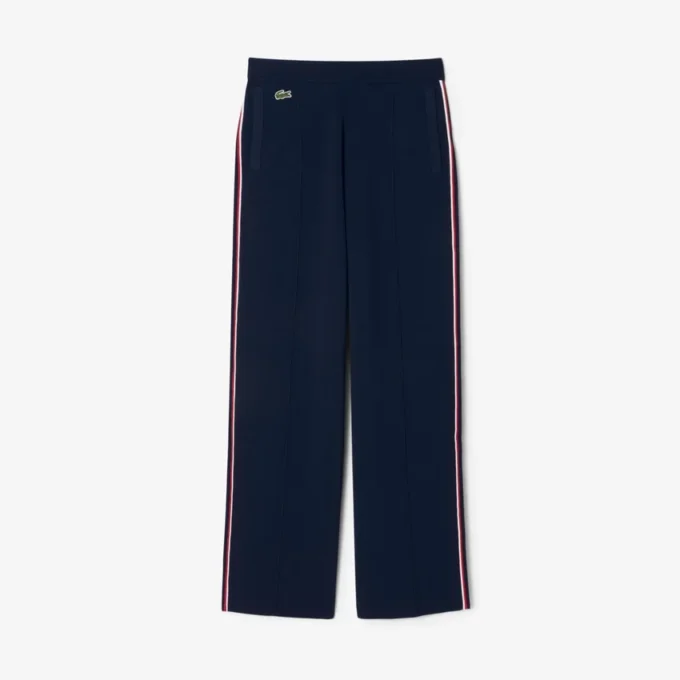 Randiga sweatpants med utsvängda ben för dam Randiga sweatpants med utsvängda ben för dam