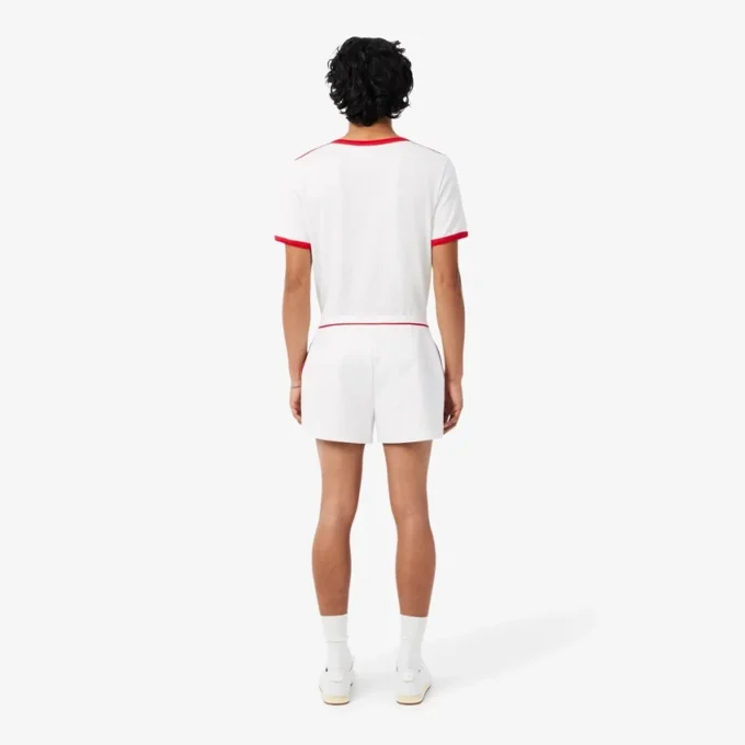 Regular Fit-shorts med kontrastkant och dubbelsidig design Regular Fit-shorts med kontrastkant och dubbelsidig design
