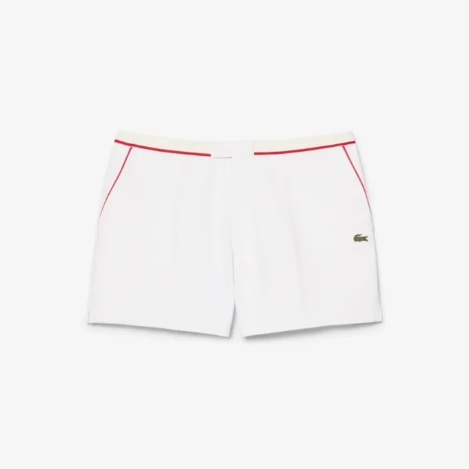 Regular Fit-shorts med kontrastkant och dubbelsidig design Regular Fit-shorts med kontrastkant och dubbelsidig design
