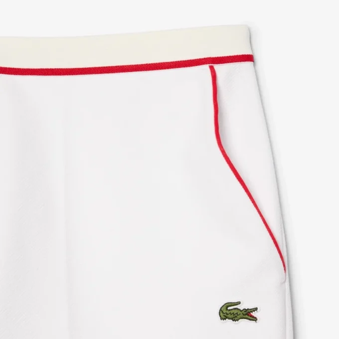 Regular Fit-shorts med kontrastkant och dubbelsidig design Regular Fit-shorts med kontrastkant och dubbelsidig design