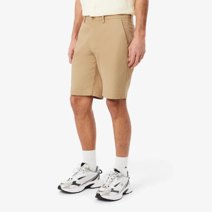 Regular Fit Stretch Cotton Chino Bermuda Shorts Regular Fit Stretch Cotton Chino Bermuda Shorts
