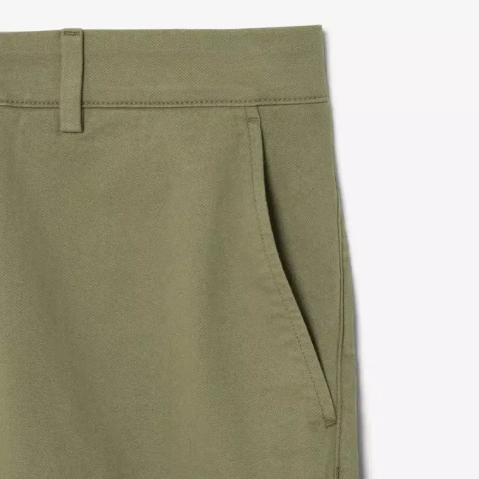 Regular Fit Stretch Cotton Chino Bermuda Shorts Regular Fit Stretch Cotton Chino Bermuda Shorts